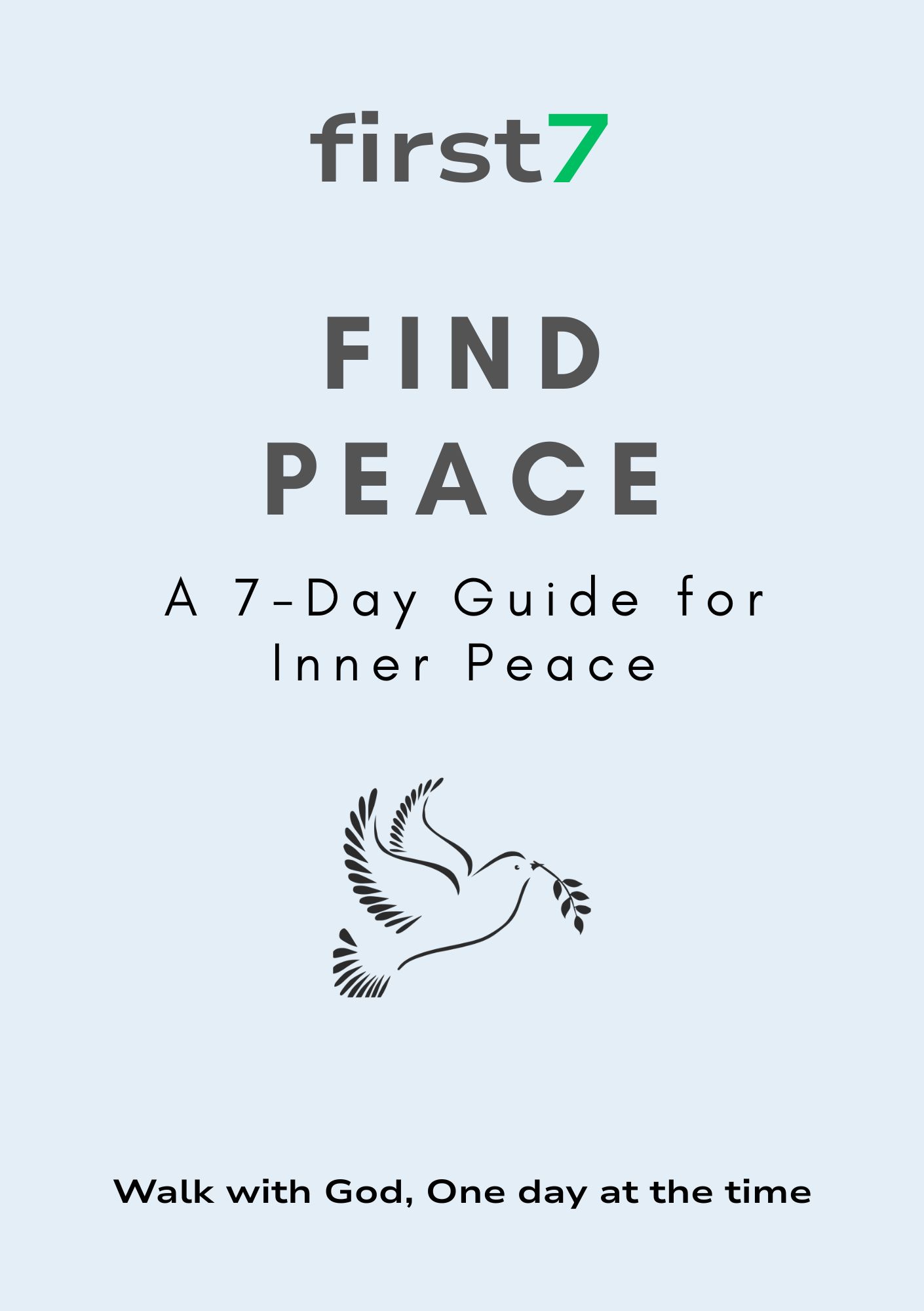 7-Day Peace Journal — Calm Your Mind and Rest in Stillness